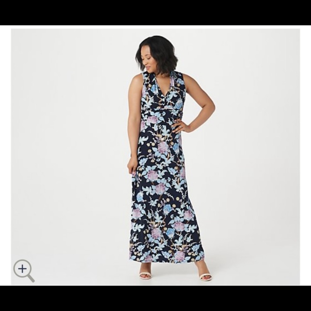 Vince Camuto Halter Maxi Dress